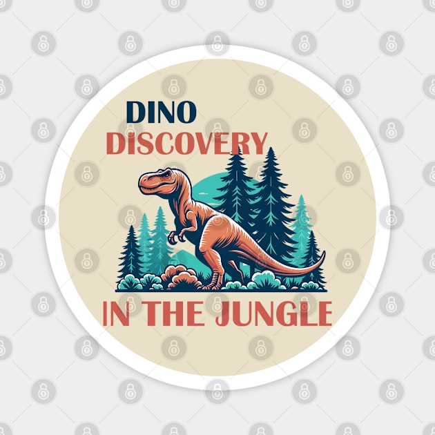 Dino Discovery in the Jungle Magnet by Art_Boys